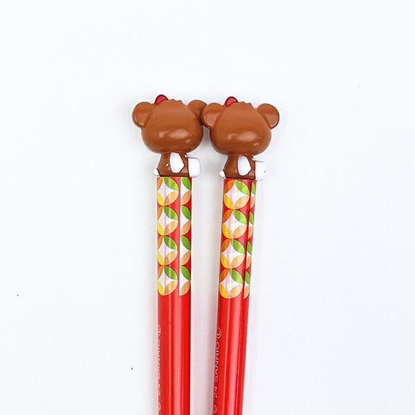 サンリオ ハローキティ 『申』 マスコット付き 箸・箸置き 干支シリーズ Sanrio 商品画像3：キャラグッズPERFECT WORLD TOKYO