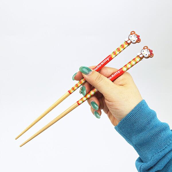 サンリオ ハローキティ 『申』 マスコット付き 箸・箸置き 干支シリーズ Sanrio 商品画像6：キャラグッズPERFECT WORLD TOKYO