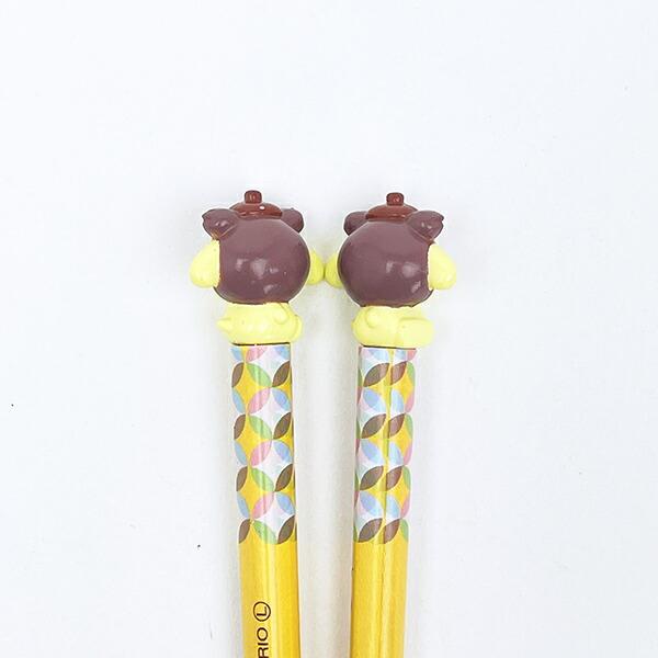 サンリオ ポムポムプリン 『亥』 マスコット付き 箸・箸置き 干支シリーズ Sanrio 商品画像3：キャラグッズPERFECT WORLD TOKYO
