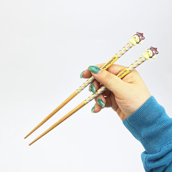 サンリオ ポムポムプリン 『亥』 マスコット付き 箸・箸置き 干支シリーズ Sanrio 商品画像6：キャラグッズPERFECT WORLD TOKYO