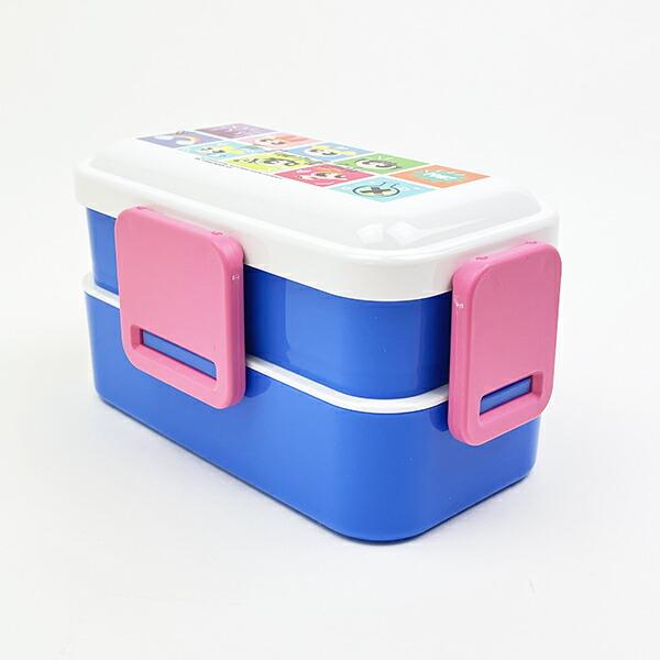 パワーパフガールズ 抗菌 食洗器対応 ふわっと弁当箱 2段 ランチ 日本製  パワパフ 商品画像3：キャラグッズPERFECT WORLD TOKYO