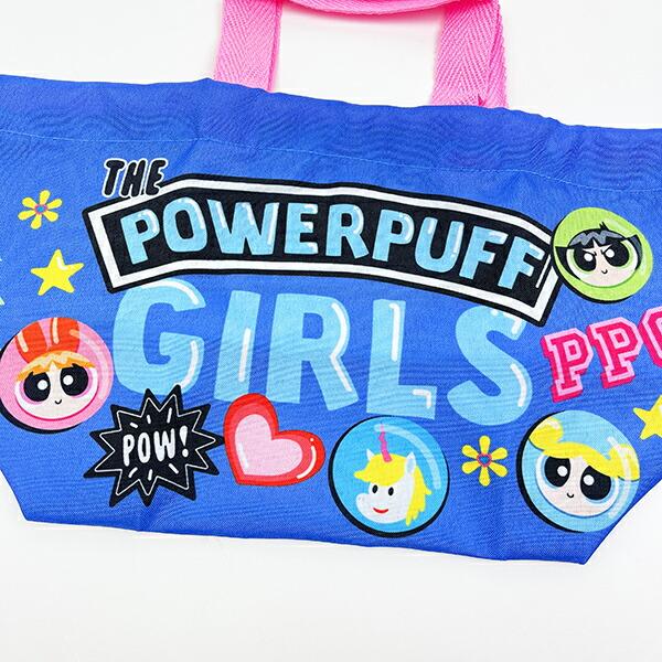 パワーパフガールズ ランチクロス巾着 キッズ 日本製  パワパフ 商品画像2：キャラグッズPERFECT WORLD TOKYO