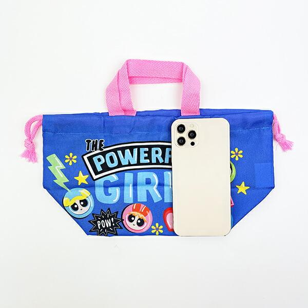 パワーパフガールズ ランチクロス巾着 キッズ 日本製  パワパフ 商品画像4：キャラグッズPERFECT WORLD TOKYO