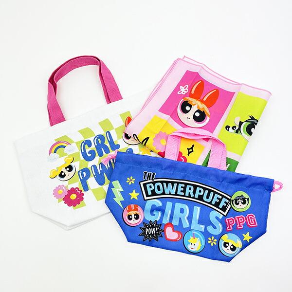 パワーパフガールズ ランチクロス巾着 キッズ 日本製  パワパフ 商品画像6：キャラグッズPERFECT WORLD TOKYO