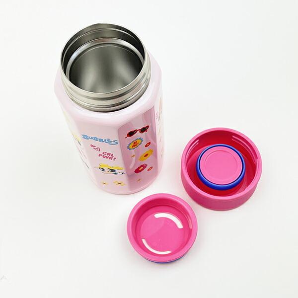 パワーパフガールズ 八角形ステンレスボトル 水筒 ランチ パワパフ 商品画像5：キャラグッズPERFECT WORLD TOKYO