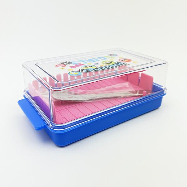 パワーパフガールズ カッティングガイド式 バターケース キッチン 日本製  パワパフ 商品画像3：キャラグッズPERFECT WORLD TOKYO