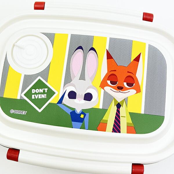 ディズニー ズートピア ラクかる弁当箱 グリーン ランチ 日本製 Disney 商品画像2：キャラグッズPERFECT WORLD TOKYO