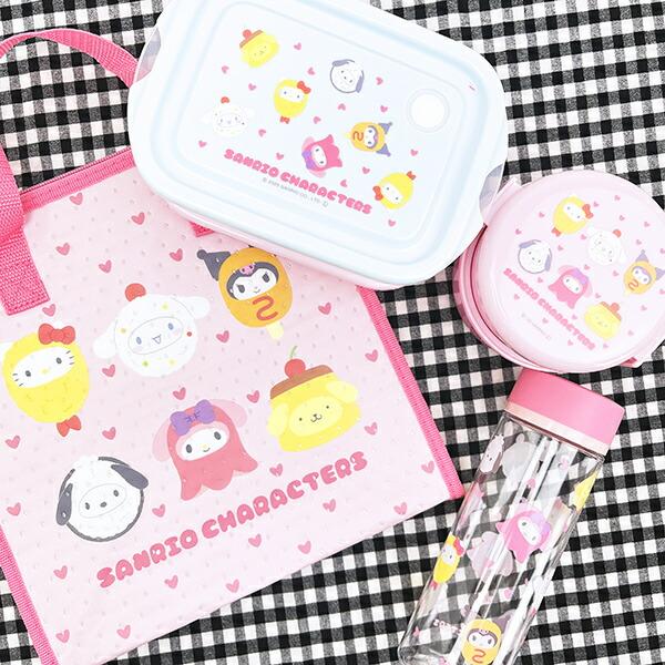 サンリオキャラクターズ 抗菌シールボックス(M) 2P ランチ 日本製 なりきり食べ物シリーズ Sanrio 商品画像8：キャラグッズPERFECT WORLD TOKYO