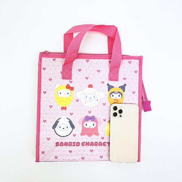 サンリオキャラクターズ 不繊布保冷バッグ ランチ なりきり食べ物シリーズ Sanrio 商品画像4：キャラグッズPERFECT WORLD TOKYO