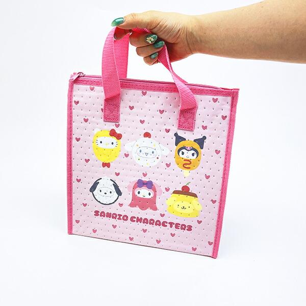 サンリオキャラクターズ 不繊布保冷バッグ ランチ なりきり食べ物シリーズ Sanrio 商品画像5：キャラグッズPERFECT WORLD TOKYO
