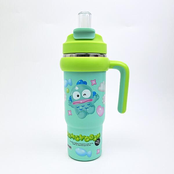 サンリオ ハンギョドン ハンドル付2WAYストローステンレスタンブラー 水筒 ラ･･･