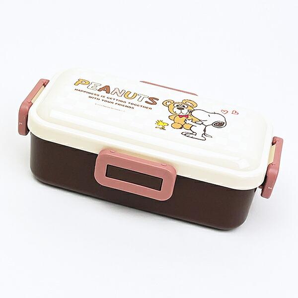 スヌーピー &ベア ふわっと弁当箱 ランチ 日本製 SNOOPY 商品画像3:キャラグッズPERFECT WORLD TOKYO