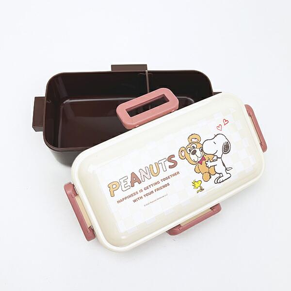 スヌーピー &ベア ふわっと弁当箱 ランチ 日本製 SNOOPY 商品画像4:キャラグッズPERFECT WORLD TOKYO