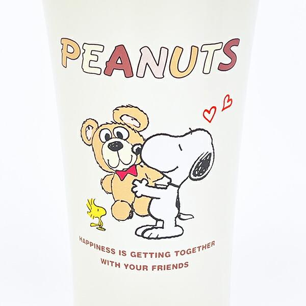 スヌーピー & ベア 真空ステンレスタンブラー (L) コップ SNOOPY 商品画像2:キャラグッズPERFECT WORLD TOKYO