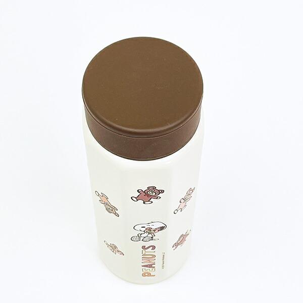 スヌーピー ＆ ベア 八角形ステンレスマグボトル ランチ 魔法瓶 水筒 SNOOPY 商品画像4：キャラグッズPERFECT WORLD TOKYO