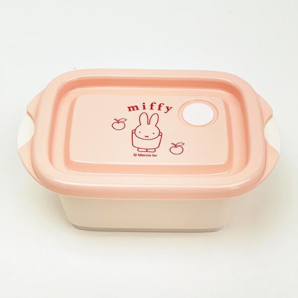 ミッフィー miffy シールボックス 240ml (2個入) お弁当箱 ランチ 日本製 商品画像2：キャラグッズPERFECT WORLD TOKYO