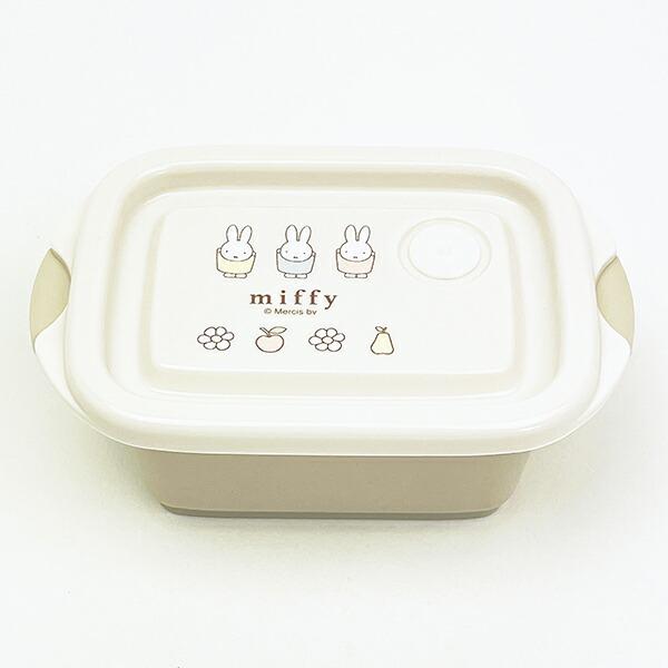 ミッフィー miffy シールボックス 240ml (2個入) お弁当箱 ランチ 日本製 商品画像3：キャラグッズPERFECT WORLD TOKYO