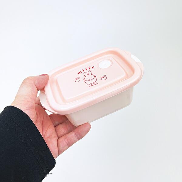 ミッフィー miffy シールボックス 240ml (2個入) お弁当箱 ランチ 日本製 商品画像5：キャラグッズPERFECT WORLD TOKYO