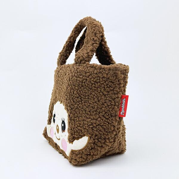 モンチッチ ボア生地ランチバッグ 商品画像3：キャラグッズPERFECT WORLD TOKYO