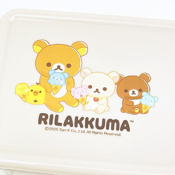 リラックマ コリラックマ ザル付き保存容器(S) キッチン 日本製 商品画像2：キャラグッズPERFECT WORLD TOKYO