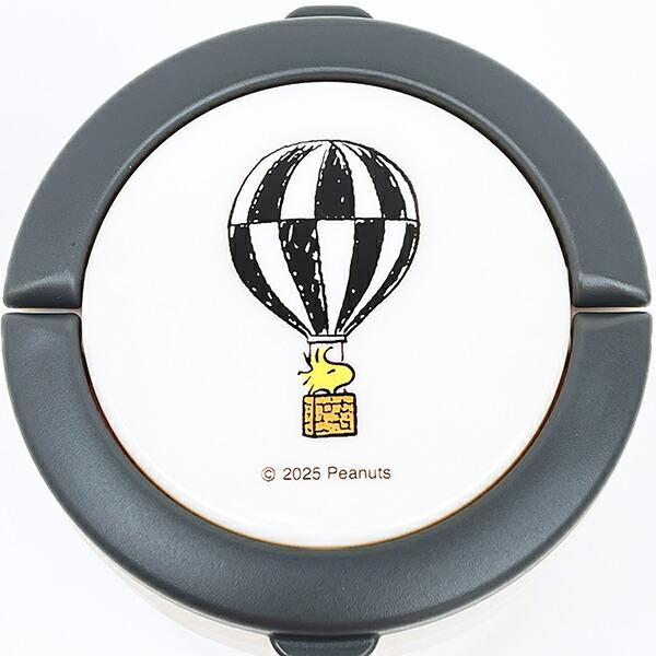 スヌーピー 折りたたみハンドル付保温・保冷デリカポット ランチ スープジャー SNOOPY 商品画像4：キャラグッズPERFECT WORLD TOKYO