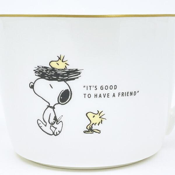 スヌーピー マグカップ(小) バッジ柄 コップ 日本製 SNOOPY 商品画像2：キャラグッズPERFECT WORLD TOKYO