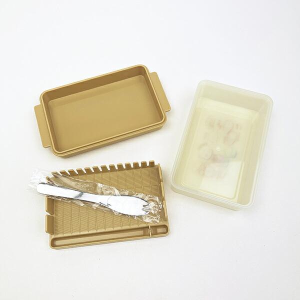 ディズニー カッティングガイド付バターケース 日本製 Disney 商品画像3：キャラグッズPERFECT WORLD TOKYO