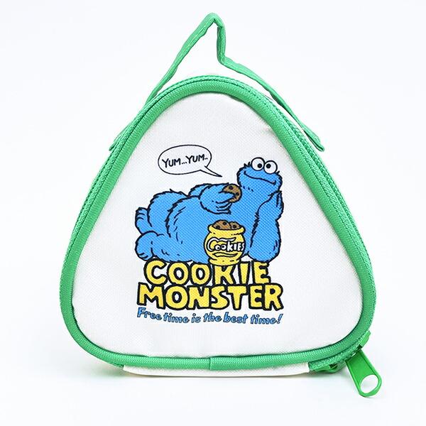 セサミストリート エルモ＆クッキーモンスター 保冷おにぎり型ミニランチバッ･･･