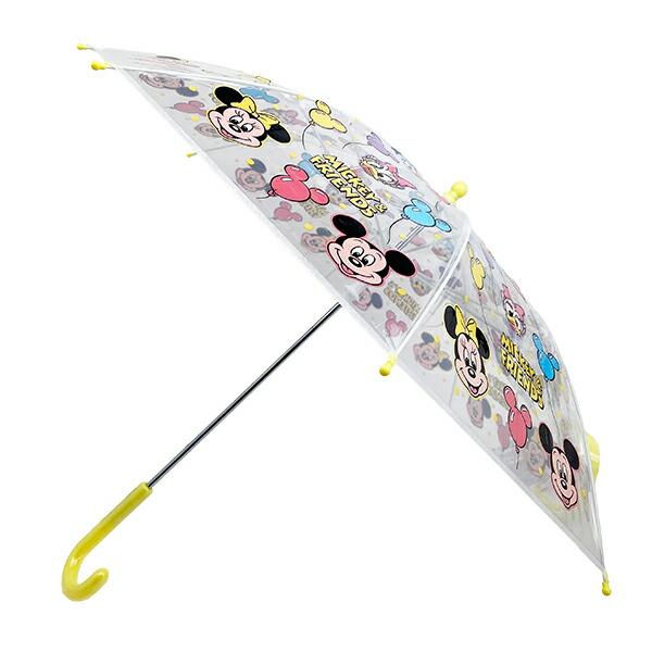 ディズニー ミッキーマウス 子ども用 ビニール傘 【45cm】 キッズ 商品画像3：キャラグッズPERFECT WORLD TOKYO