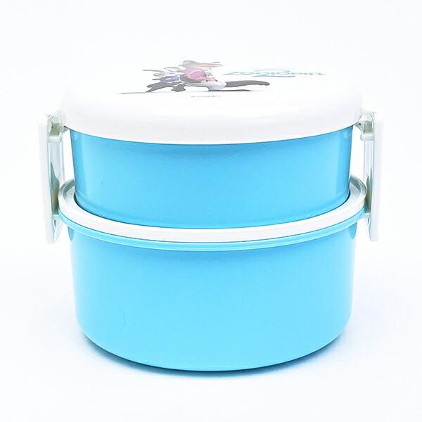 ディズニー ズートピア 丸型ランチボックス2段(フォーク付) 日本製 Disney 商品画像3：キャラグッズPERFECT WORLD TOKYO