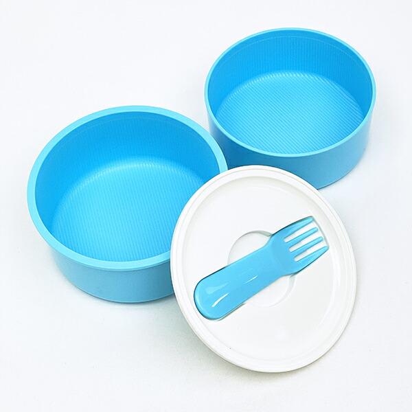 ディズニー ズートピア 丸型ランチボックス2段(フォーク付) 日本製 Disney 商品画像6：キャラグッズPERFECT WORLD TOKYO