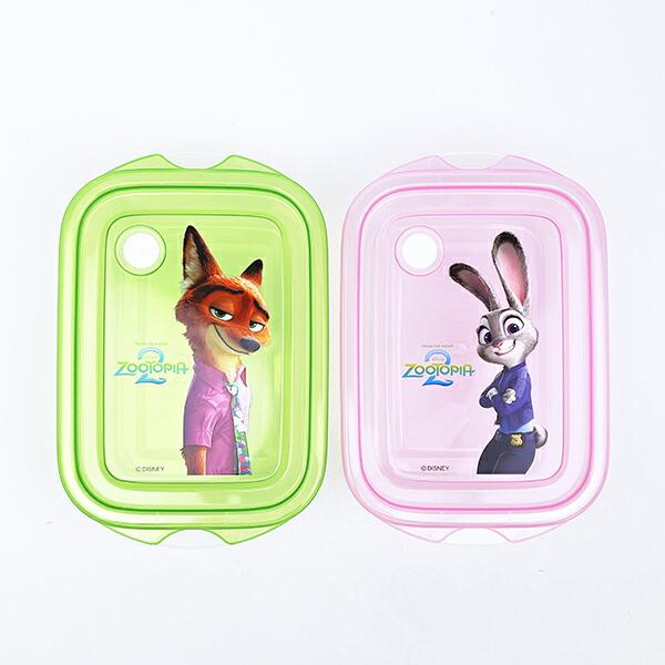 ディズニー ズートピア シールボックス500ml(2個入) ランチ キッチン Disney 商品画像2：キャラグッズPERFECT WORLD TOKYO