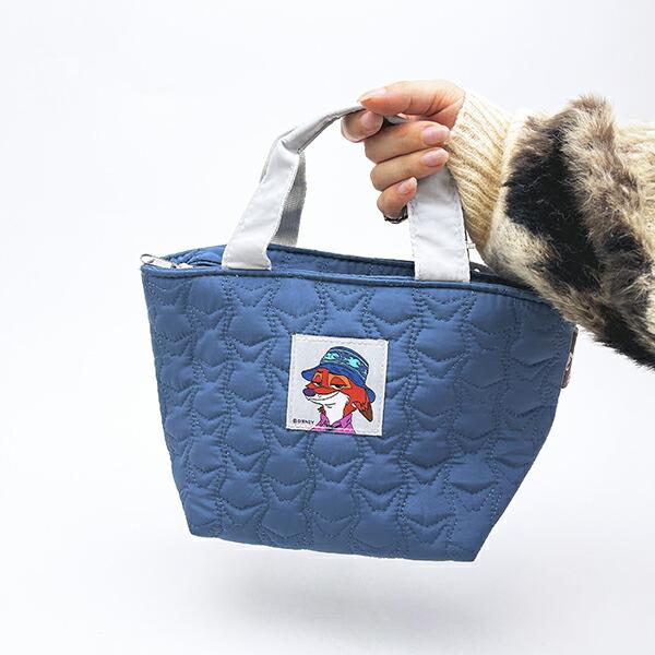 ディズニー ズートピア ニック キルティング生地ランチバッグ 商品画像5：キャラグッズPERFECT WORLD TOKYO