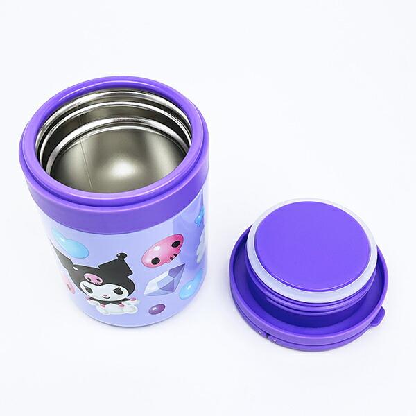 サンリオ クロミ 折りたたみハンドル付き保温・保冷デリカポット ランチ スープジャー Sanrio 商品画像5：キャラグッズPERFECT WORLD TOKYO