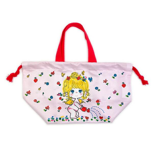 水森亜土 ランチ巾着 日本製 商品画像1：キャラグッズPERFECT WORLD TOKYO
