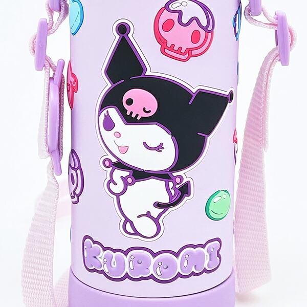 サンリオ クロミ 3Ｄロック付きワンプッシュダイレクトボトル 水筒 ランチ Sanrio 商品画像2：キャラグッズPERFECT WORLD TOKYO