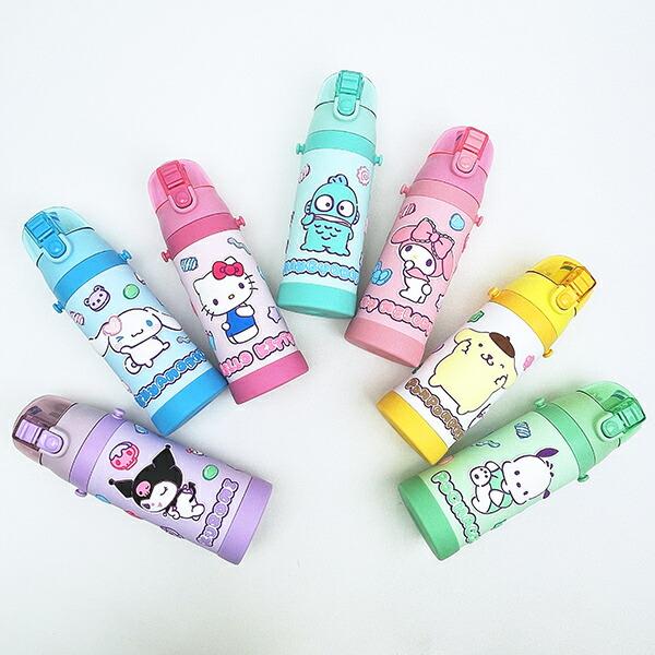 サンリオ クロミ 3Ｄロック付きワンプッシュダイレクトボトル 水筒 ランチ Sanrio 商品画像13：キャラグッズPERFECT WORLD TOKYO