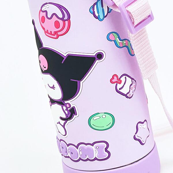 サンリオ クロミ 3Ｄロック付きワンプッシュダイレクトボトル 水筒 ランチ Sanrio 商品画像3：キャラグッズPERFECT WORLD TOKYO