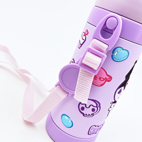 サンリオ クロミ 3Ｄロック付きワンプッシュダイレクトボトル 水筒 ランチ Sanrio 商品画像8：キャラグッズPERFECT WORLD TOKYO