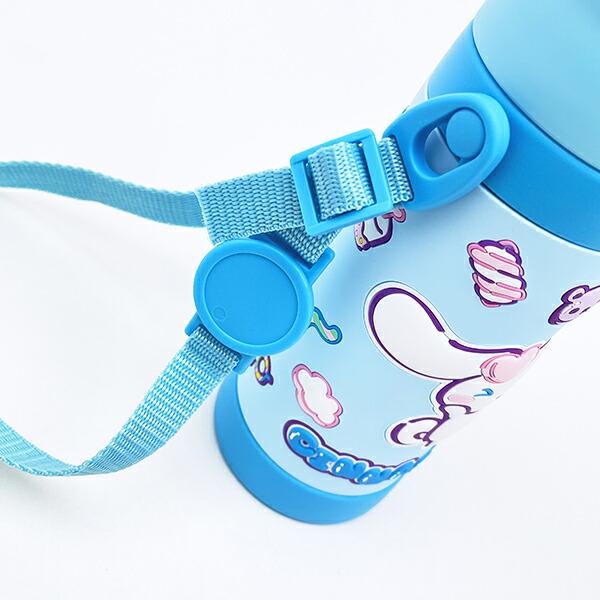 サンリオ シナモロール 3Ｄロック付きワンプッシュダイレクトボトル 水筒 ランチ シナモン Sanrio 商品画像8：キャラグッズPERFECT WORLD TOKYO