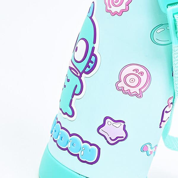 サンリオ ハンギョドン 3Ｄロック付きワンプッシュダイレクトボトル 水筒 ランチ Sanrio 商品画像3：キャラグッズPERFECT WORLD TOKYO