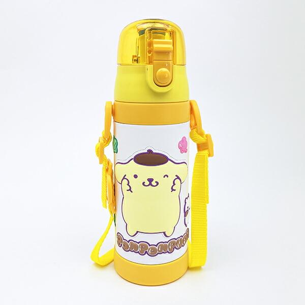 サンリオ ポムポムプリン 3Ｄロック付きワンプッシュダイレクトボトル 水筒 ･･･