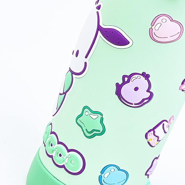 サンリオ ポチャッコ 3Ｄロック付きワンプッシュダイレクトボトル 水筒 ランチ Sanrio 商品画像3：キャラグッズPERFECT WORLD TOKYO