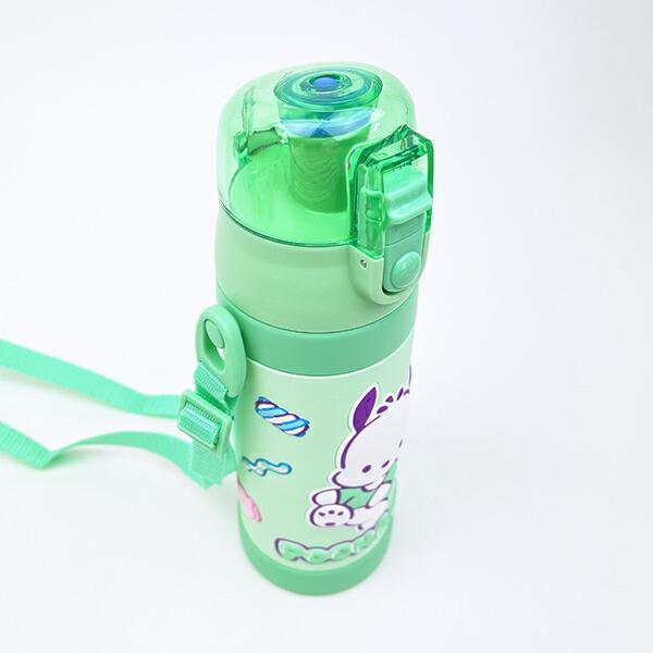 サンリオ ポチャッコ 3Ｄロック付きワンプッシュダイレクトボトル 水筒 ランチ Sanrio 商品画像5：キャラグッズPERFECT WORLD TOKYO