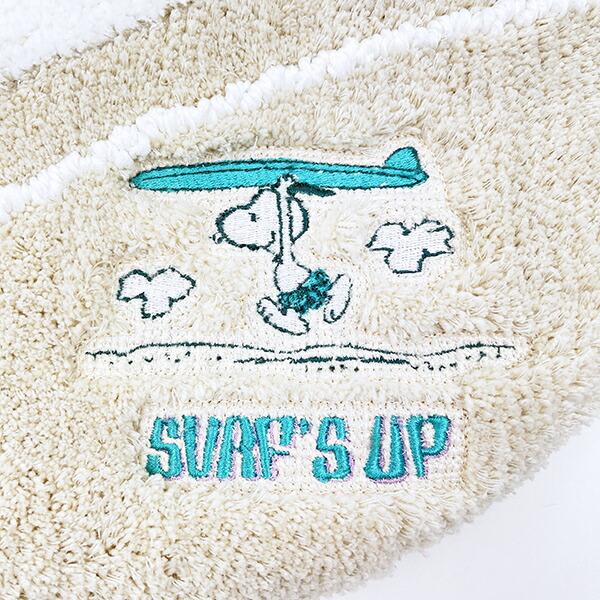 スヌーピー トイレ兼用フタカバー サーフ ベージュ トイレ用品 SNOOPY 商品画像3：キャラグッズPERFECT WORLD TOKYO