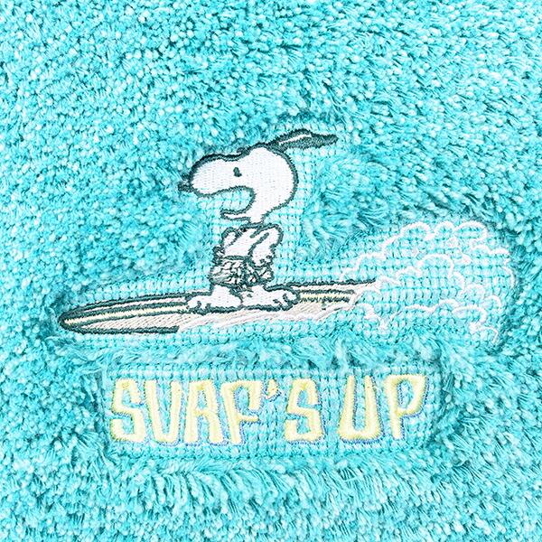 スヌーピー トイレマット サーフ ターコイズブルー トイレ用品 SNOOPY 商品画像2：キャラグッズPERFECT WORLD TOKYO