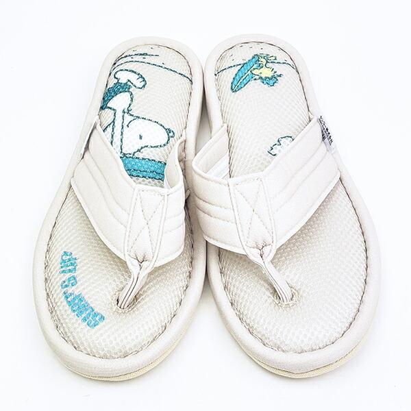 スヌーピー ルームスリッパ サーフ ベージュ SNOOPY 商品画像3：キャラグッズPERFECT WORLD TOKYO