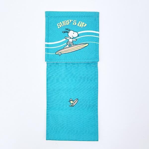 スヌーピー ペーパーホルダーカバー サーフ ターコイズブルー SNOOPY