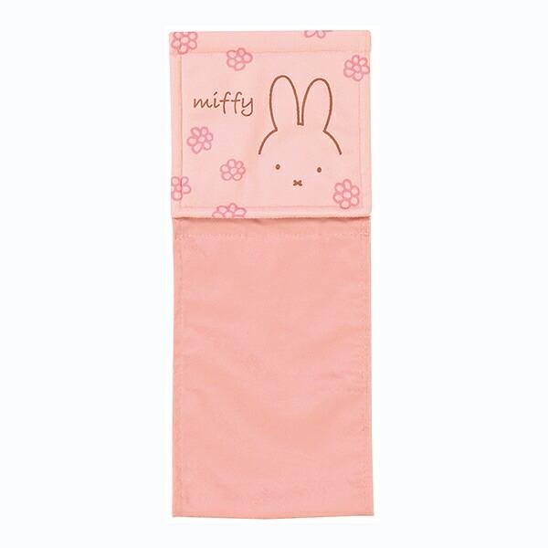 ミッフィー miffy ペーパーホルダーカバー ラインフラワー ピンク トイレ用品