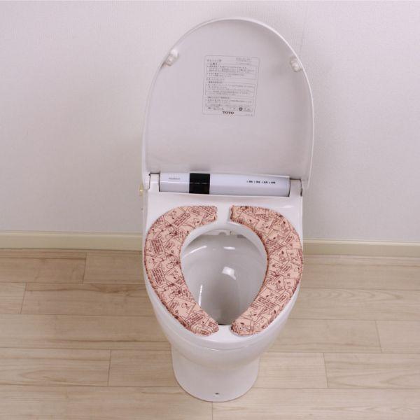 スヌーピー ふんわりクッション便座　エピソード　ベージュ 商品画像2：キャラグッズPERFECT WORLD TOKYO